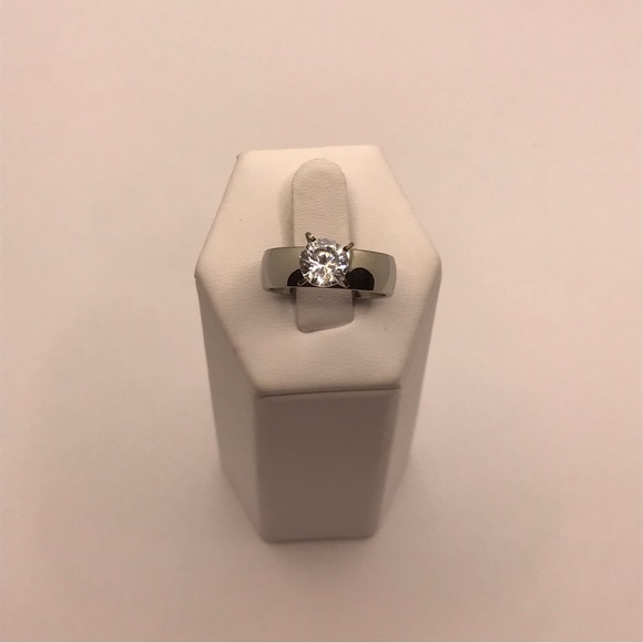 Sophia Silver Bridal Wedding Band - Picture 8 of 8